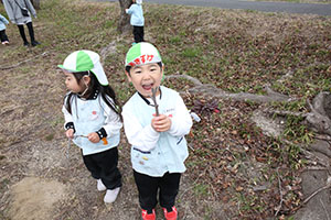 お散歩楽しかったね　B