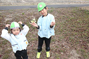 お散歩楽しかったね　B