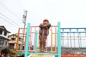 お散歩楽しかったね　ひよこ