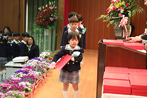 第71回　エンゼル幼稚園卒園証書授与式 　NO.2