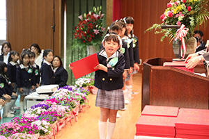第71回　エンゼル幼稚園卒園証書授与式 　NO.2