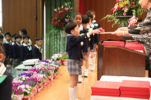 第71回　エンゼル幼稚園卒園証書授与式 　NO.2