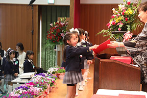 第71回　エンゼル幼稚園卒園証書授与式 　NO.2