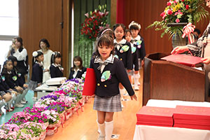 第71回　エンゼル幼稚園卒園証書授与式 　NO.2
