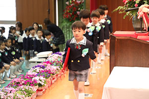 第71回　エンゼル幼稚園卒園証書授与式 　NO.2