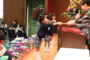 第71回　エンゼル幼稚園卒園証書授与式 　NO.2