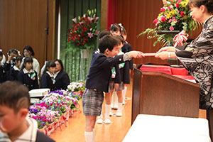 第71回　エンゼル幼稚園卒園証書授与式 　NO.2