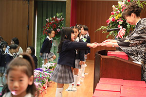 第71回　エンゼル幼稚園卒園証書授与式 　NO.2