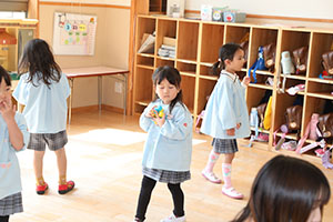 かくれんぼと宝探し　うさぎ