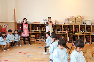 色選びいす取りゲーム　ぱんだ