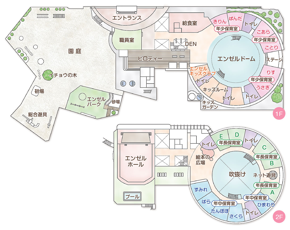 園舎配置図